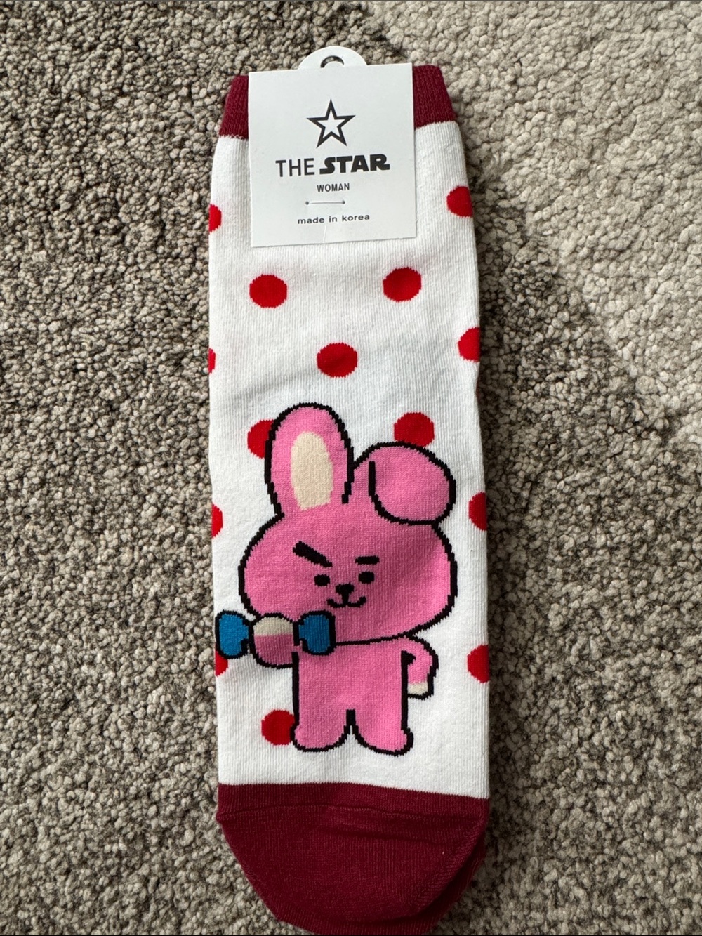 BTS Cooky (Jungkook) socks